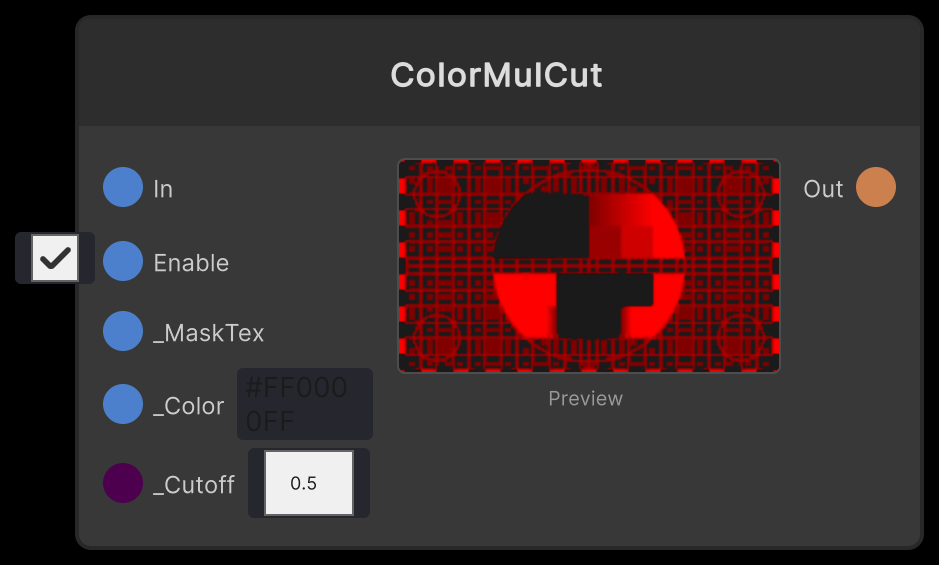 ColorMulCut