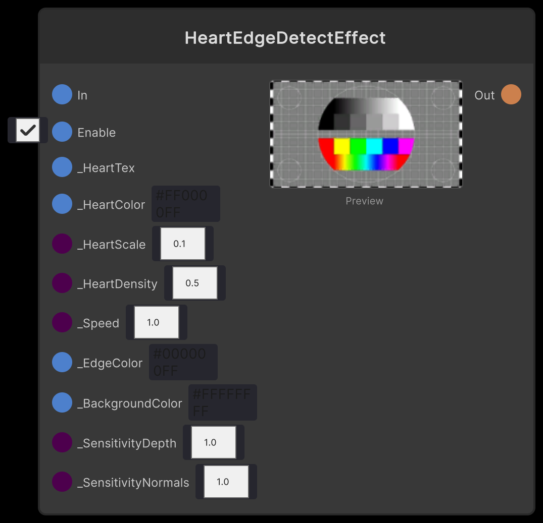 HeartEdgeDetectEffect