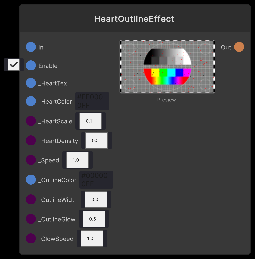 HeartOutlineEffect