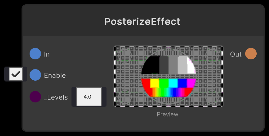 PosterizeEffect