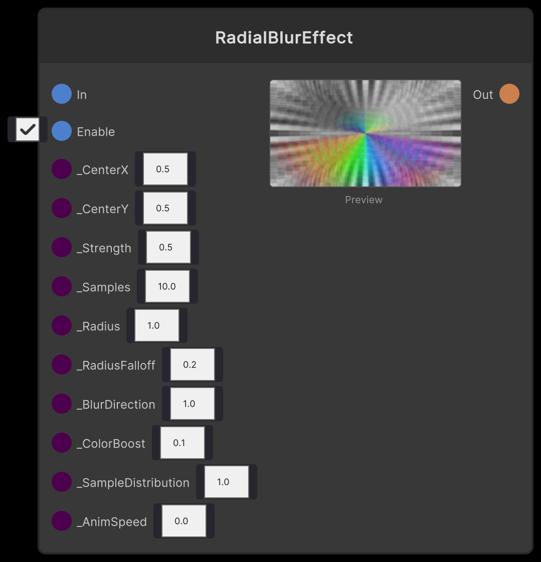 RadialBlurEffect