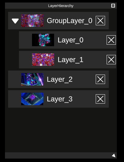 Layer Hierarchy