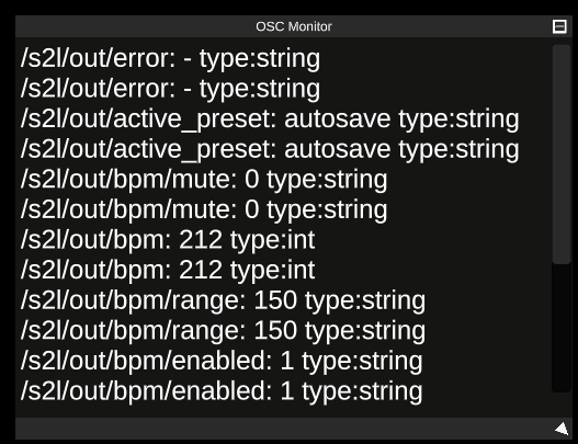 OSCMonitor
