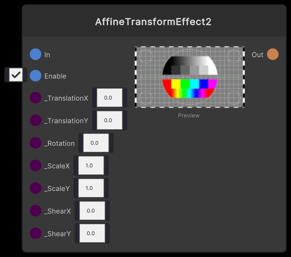 AffineTransformEffect2