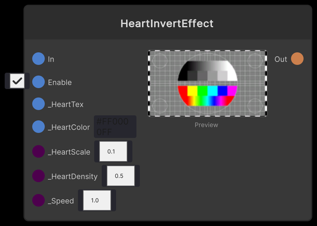 HeartInvertEffect