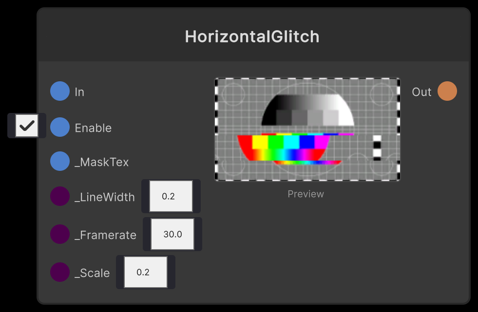 HorizontalGlitch