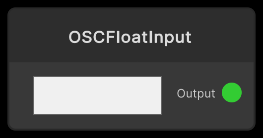 OSCFloatInput