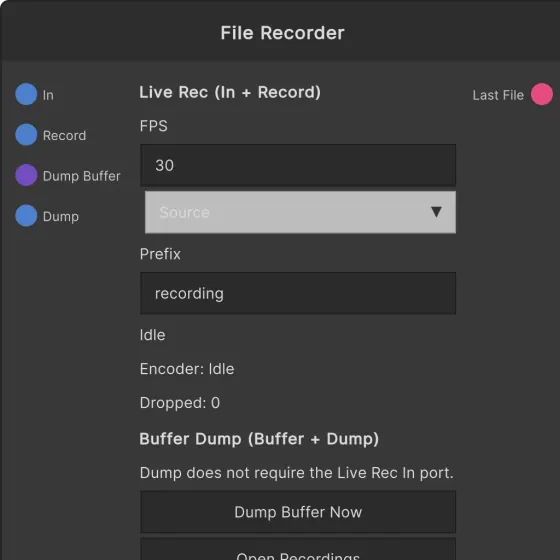 File Recorder node