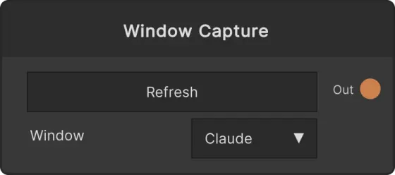 Window Capture node